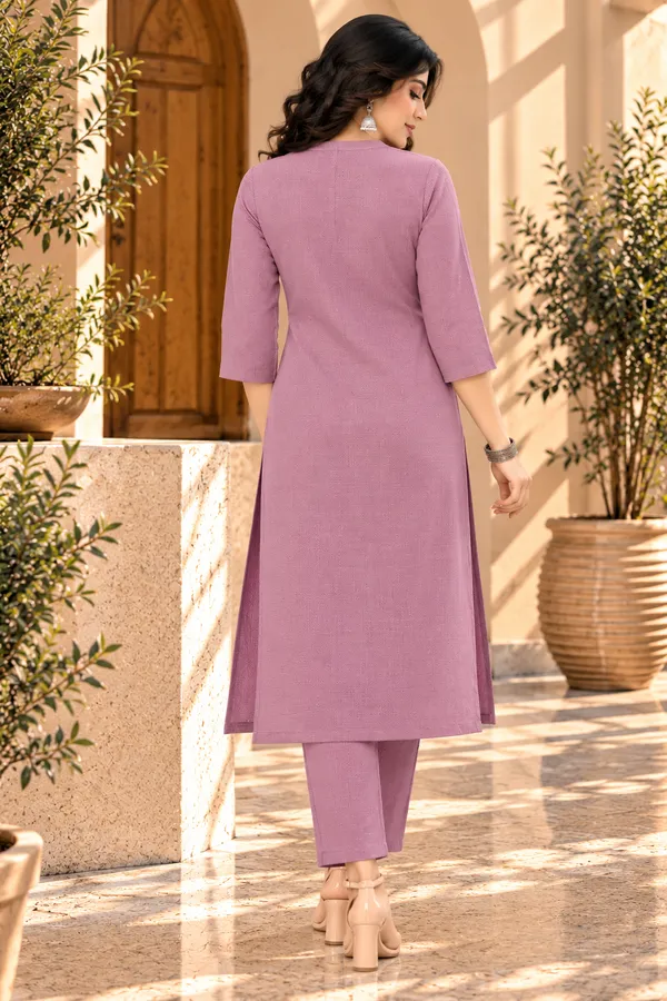 Purple_Textured_Straight_Kurta_Set_for_Women