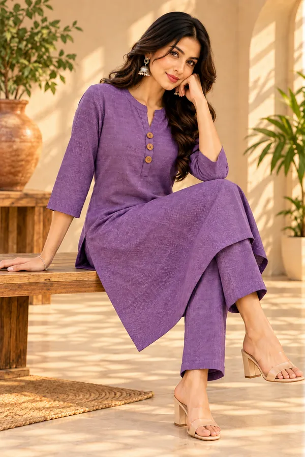 Purple_Cotton_Straight_Kurta_Set_for_Women