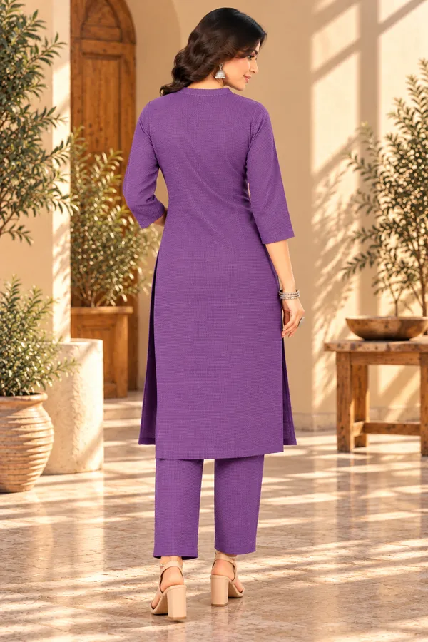 Purple_Textured_Straight_Kurta_Set_for_Women