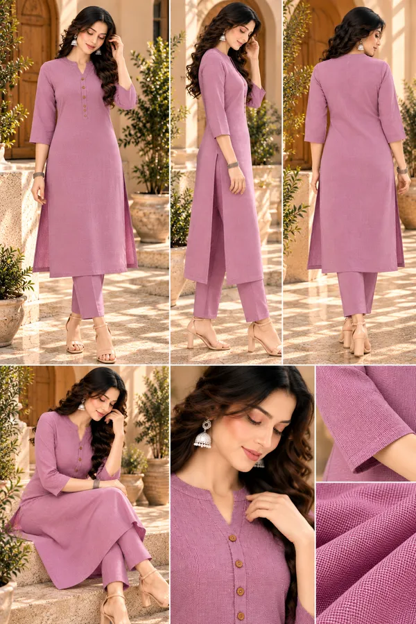Purple_Textured_Straight_Kurta_Set_for_Women