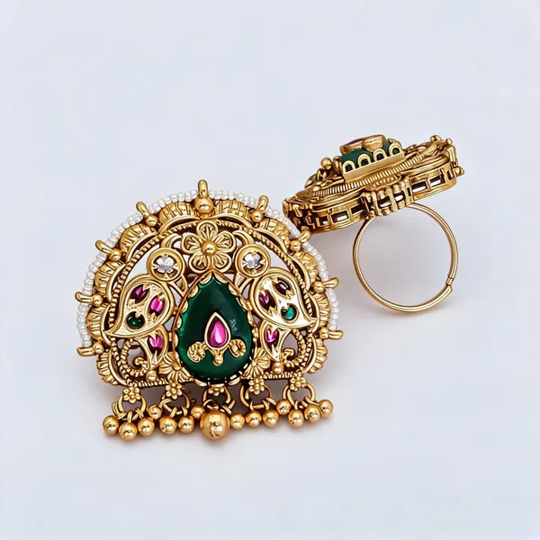 Brass_Fiher_Ring_For_Girls_And_Woman