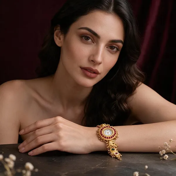 Kashmiri_Bracelet_Watch_For_Girls_And_Woman
