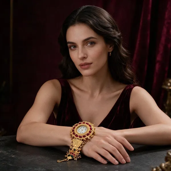 Kashmiri_Bracelet_Watch_For_Girls_And_Woman