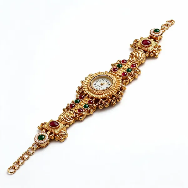 Kashmiri_Bracelet_With_Watch_For_Girls_And_Woman