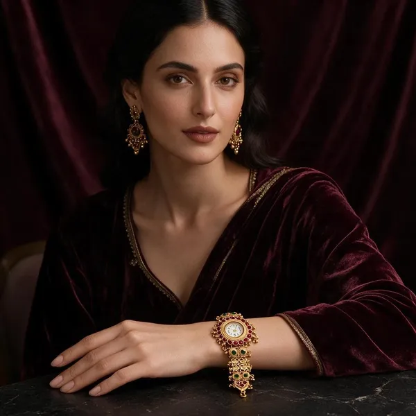 Kashmiri_Watch_Bracelet_For_Girls_And_Woman