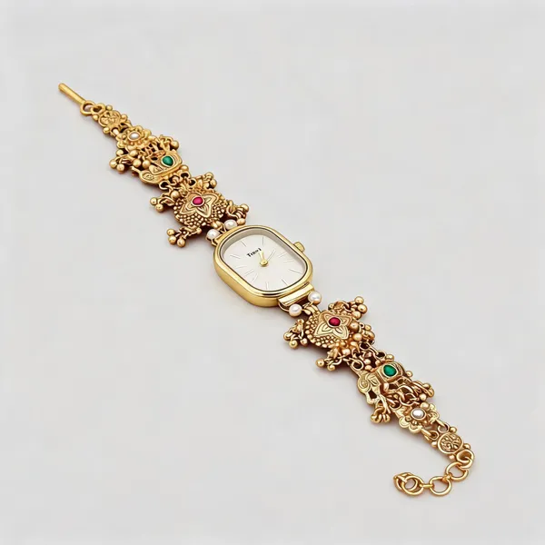 Bracelet_With_Watch_For_Girls_And_Woman