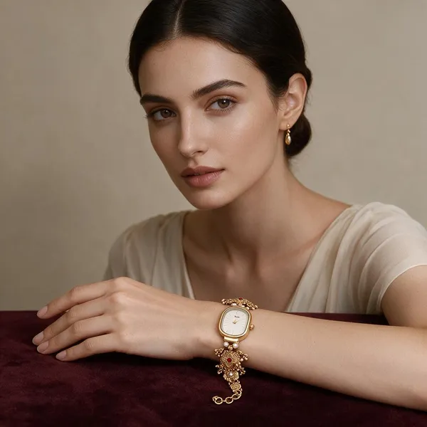Bracelet_With_Watch_For_Girls_And_Woman
