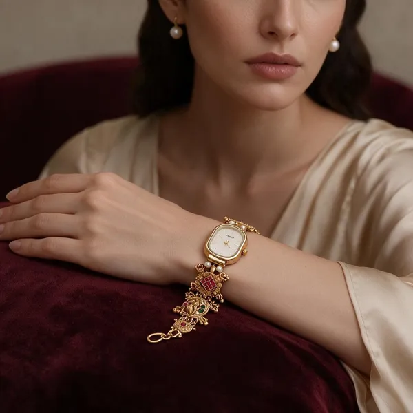 Bracelet_With_Watch_For_Girls_And_Woman