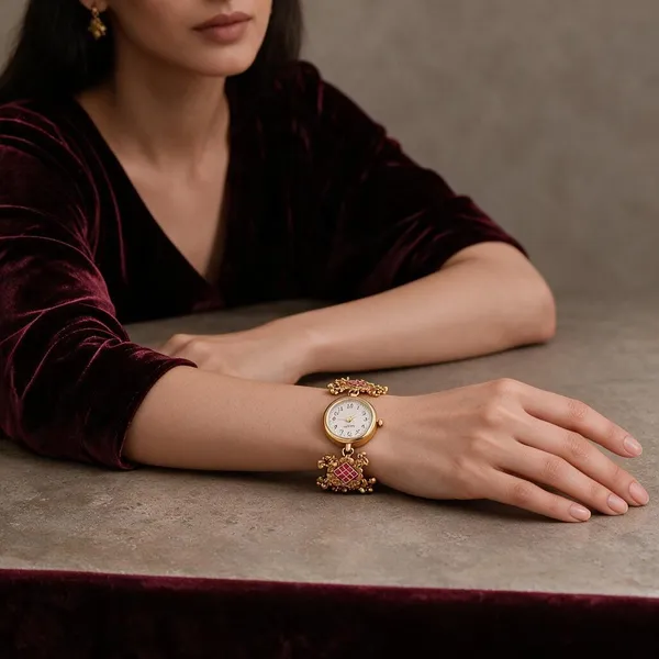 Bracelet_With_Watch_For_Girls_And_Woman