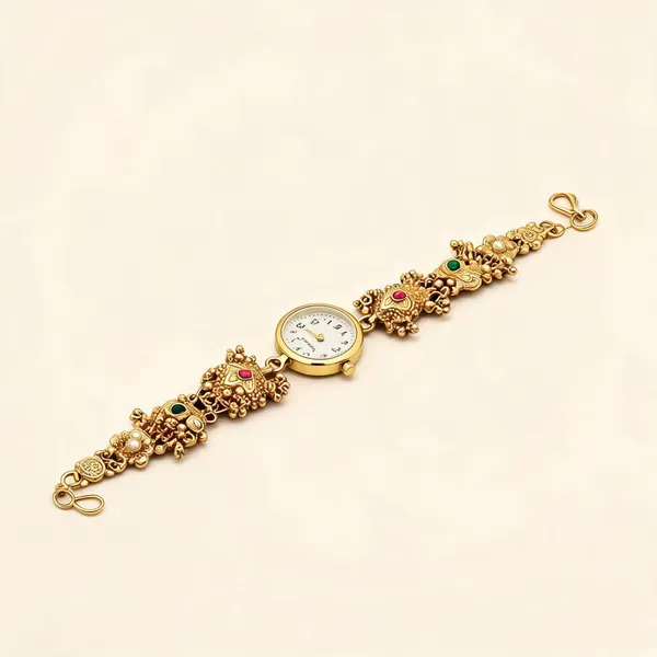 Bracelet_With_Watch_For_Girls_And_Woman