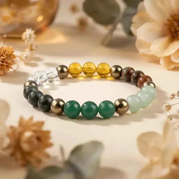 Multicolour_Gemstone_Beaded_Dhan_Yog_Bracelet_For_Unisex