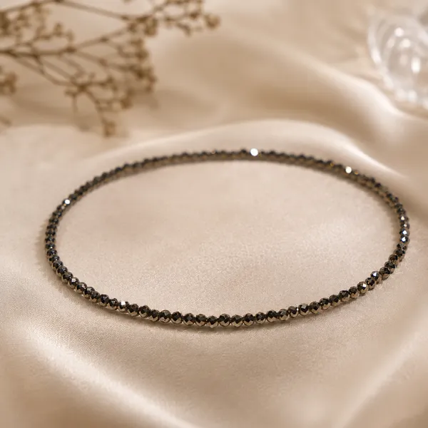 Black_Pyrite_Anklet_For_Women