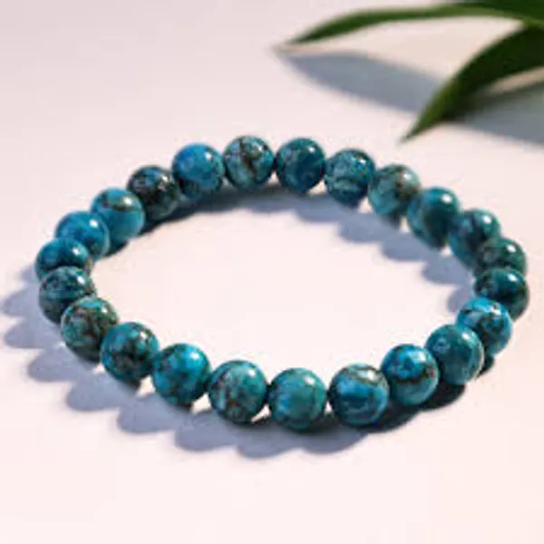Blue_African_Turquoise_Gemstone_Bracelet_For_Unisex