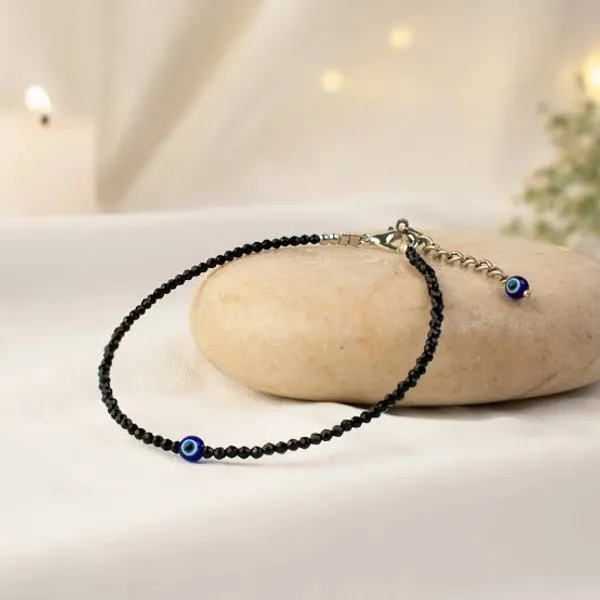 Black_Tourmaline_Evil_Eye_Protection_Anklet_For_Unisex
