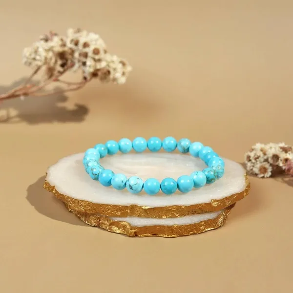 Blue_Turquoise_Firoza_Beaded_Bracelet_For_Unisex