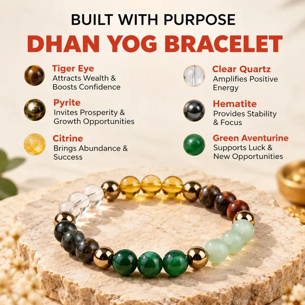 Multicolour_Gemstone_Beaded_Dhan_Yog_Bracelet_For_Unisex