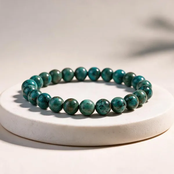 Blue_African_Turquoise_Gemstone_Bracelet_For_Unisex