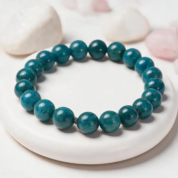 Blue_Apatite_Gemstone_Bracelet_For_Unisex