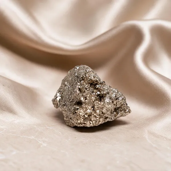 Silver_Raw_Pyrite_Maha_Lakshmi_Siddh_Stone