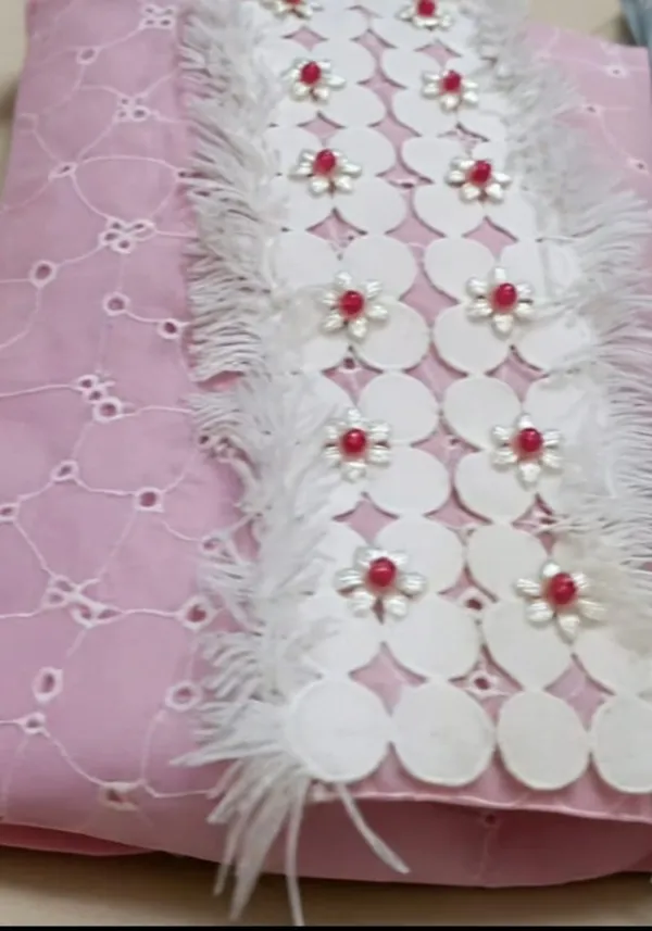 pure_chicken_cotton_stone_work_on_neck_unstitched_suit_For_Women