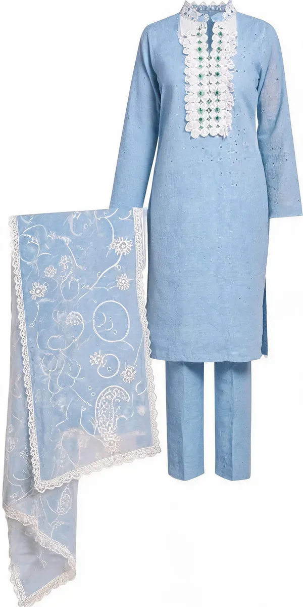 Blue_Cotton_Blend_Embroidered_Straight_Kurta_Set_With_Dupatta_For_Women