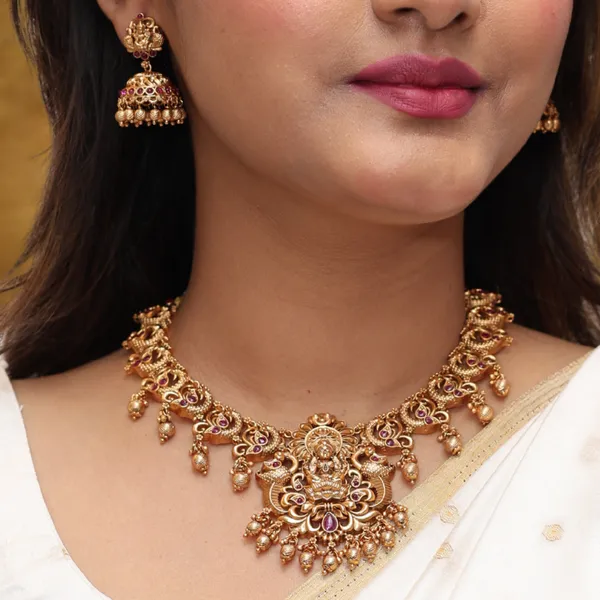 Sacred_Shine_Necklace_Set_K_1055_Red