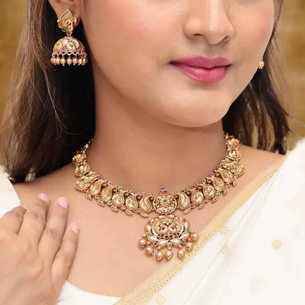 Divine_Grace_Necklace_Set_K_1146_Red