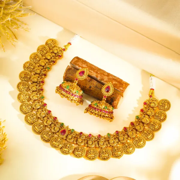Antique_Necklace_Set_V_751_Green