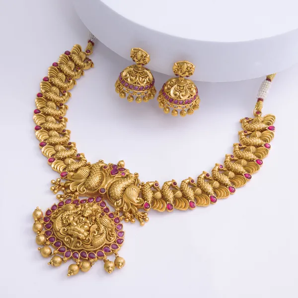 Ancestral_Charm_Necklace_Set_N_794_Red