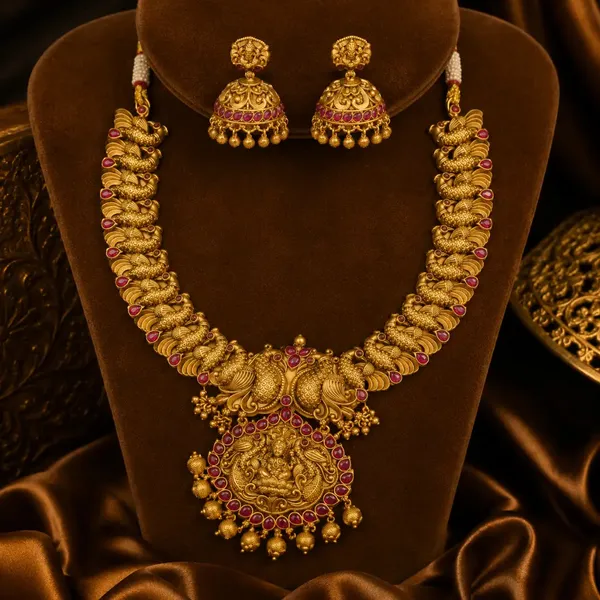 Ancestral_Charm_Necklace_Set_N_794_Green