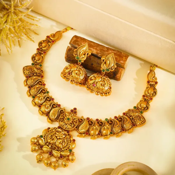 Divine_Grace_Necklace_Set_K_1146_Green