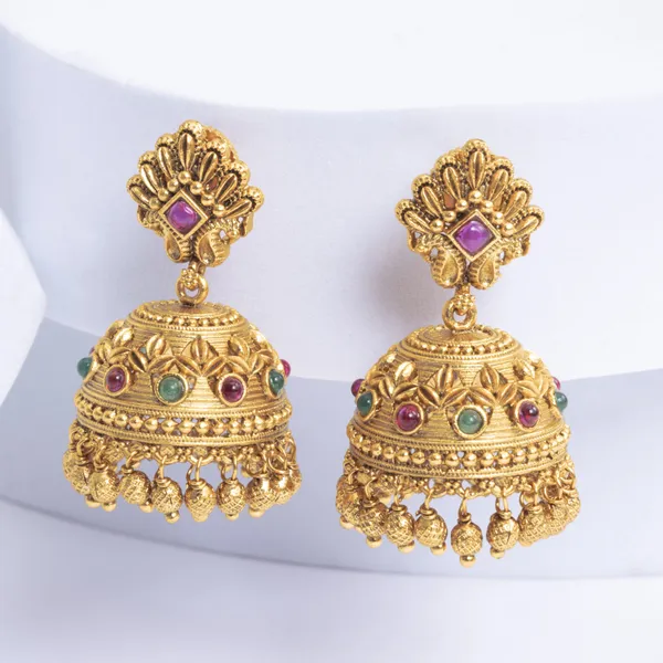 Royal_Bloom_Leaf_Jhumka_R_1157_Green