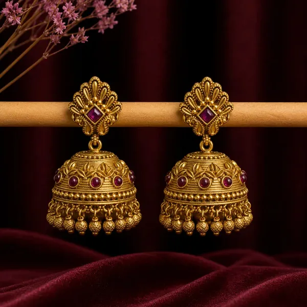 Royal_Bloom_Leaf_Jhumka_R_1157_Green