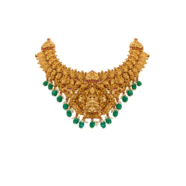 Antique_Necklace_Set_N_861n_Green