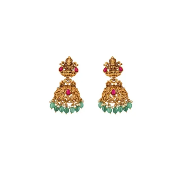 Royal_Roots_Necklace_Set_K_1214_Red