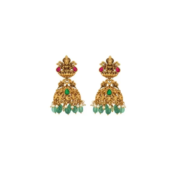 Royal_Roots_Necklace_Set_K_1214_Red