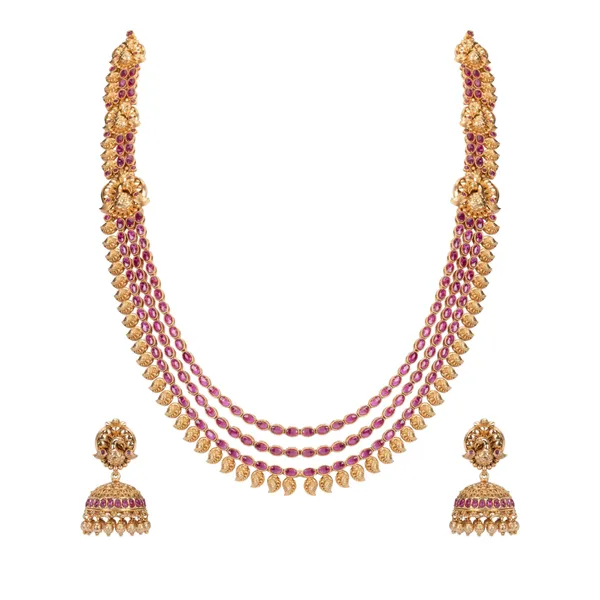 Layered_Necklace_Set_K_608_Red