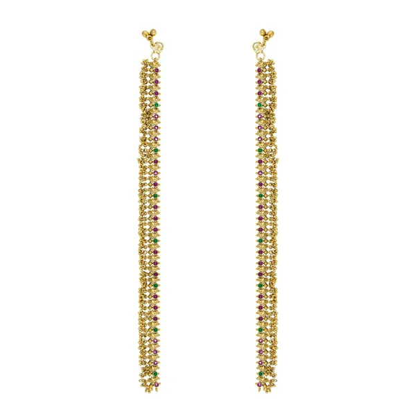 Beautiful_Gold_Plated_Payal_Comfortable_Stylish_Anklet_For_Daily_Wear_V_2041_Green