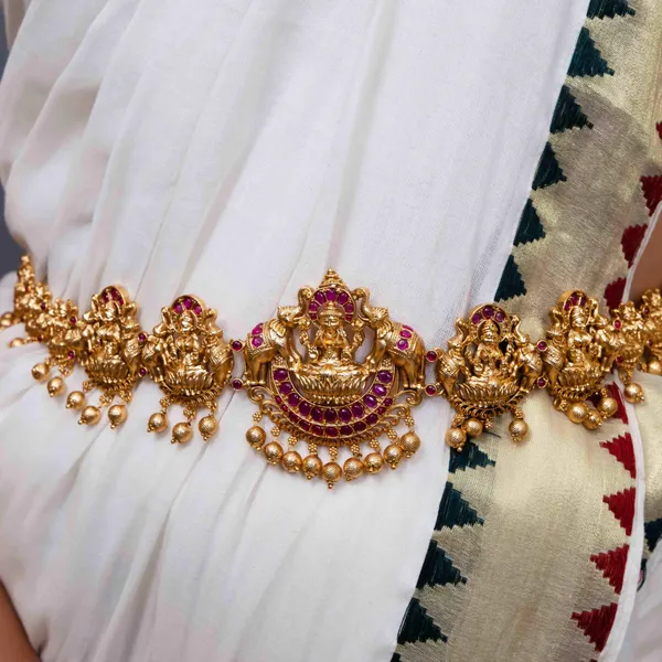 Laxmi_Inspired_Bridal_Waist_Belt_For_Special_Occasion_P_836_Green