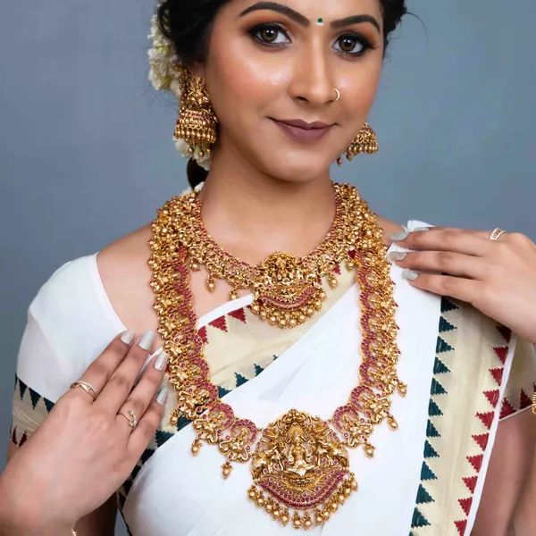 Combo_Necklace_Set_K_822_Red