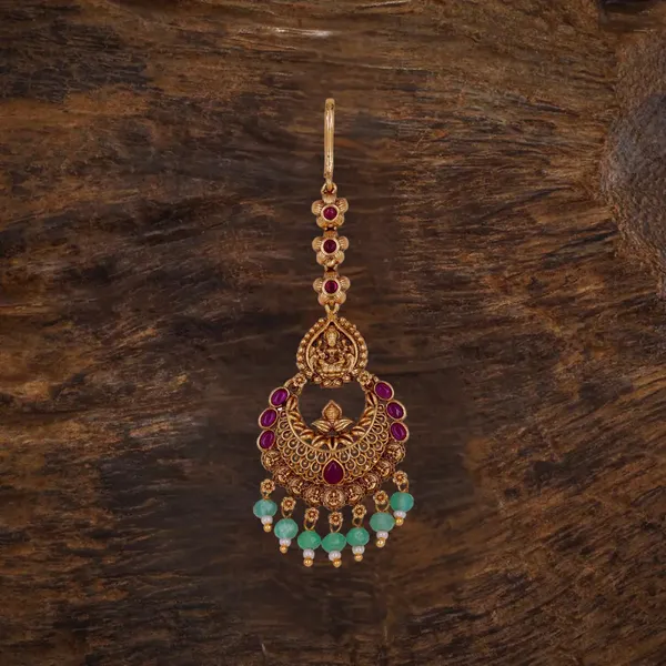 Auspicious_Maa_Lakshmi_Antique_Finish_Maang_Tikka_T_10_Default_Title
