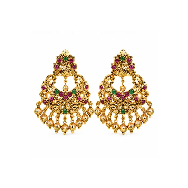 Antique_Chandbali_R_1053_Green
