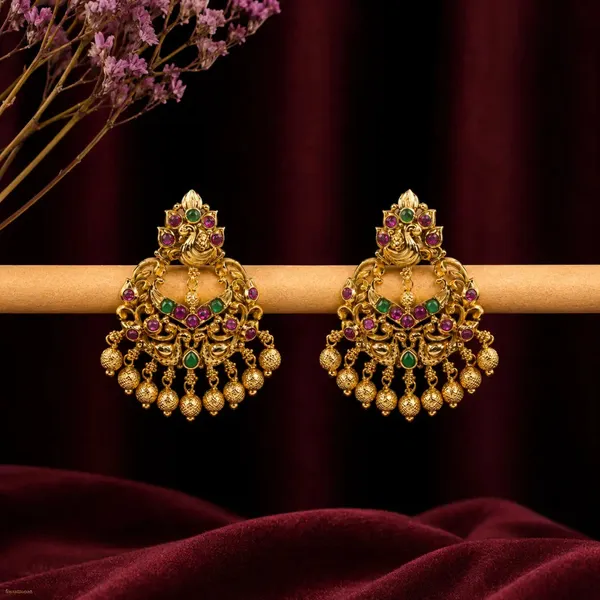 Antique_Chandbali_R_1053_Green