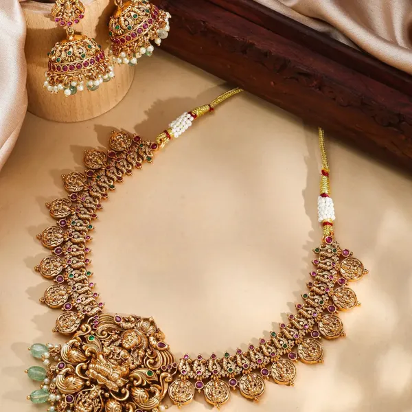 Antique_Necklace_Set_N_887_Green