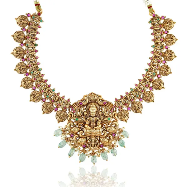 Antique_Necklace_Set_N_887_Green