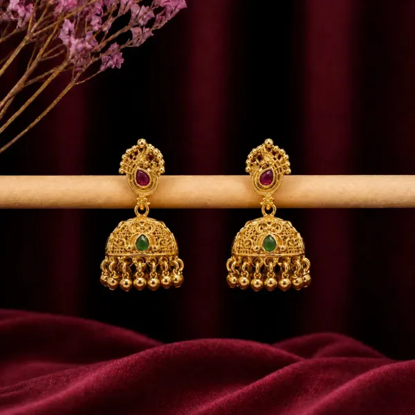 Divine_Heritage_Jhumka_Green