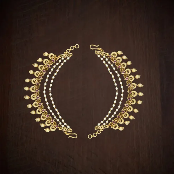 Golden_Aura_Ear_Chain_V_1297_Red