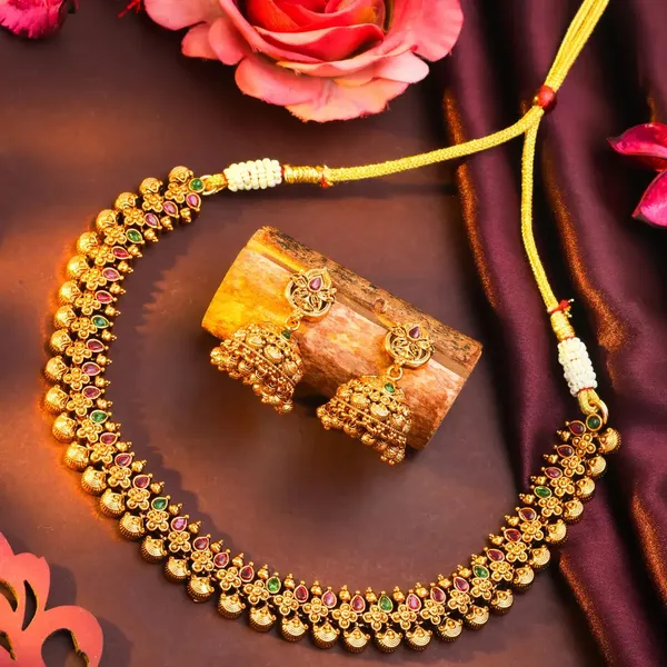 Eternal_Bloom_Necklace_Set_K_1370_Green