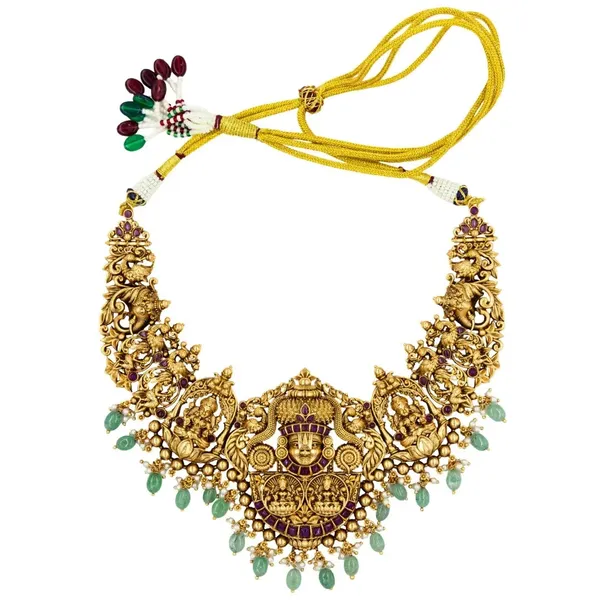 Srihari_Sovereign_Necklace_Set_K_1211_Green
