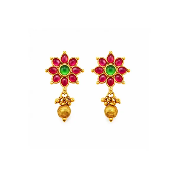 Kanchana_Crown_Necklace_Set_T_35_Green